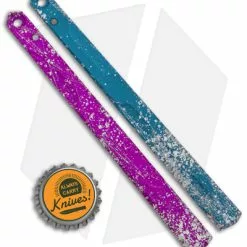 Flytanium Splatter Aluminum Channel Handles For Kershaw Lucha Balisong Knife -American Made Knives Sales Store Flytanium Splkatter Aluminum Channel Handles for Kershaw Lucha Balisong Knife BHQ 138376 jr 1 bottlecap