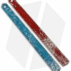 Flytanium Splatter Aluminum Channel Handles For Kershaw Lucha Balisong Knife -American Made Knives Sales Store Flytanium Splkatter Aluminum Channel Handles for Kershaw Lucha Balisong Knife BHQ 138376 jr 2