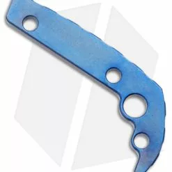 Flytanium Custom Titanium Back Spacer For Demko AD20.5 Knife (Blue)