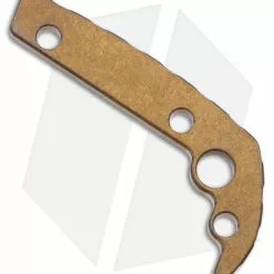 Flytanium Custom Titanium Back Spacer For Demko AD20.5 Knife (Bronze)