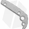 Flytanium Custom Titanium Back Spacer For Demko AD20.5 Knife (Stonewash)