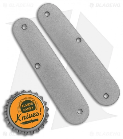 Flytanium Contoured Titanium Scales For Victorinox Cadet Swiss Army Knife (84mm) 3 Flytanium Contoured Titanium Scales For Victorinox Cadet Swiss Army Knife (84mm) - Image 3