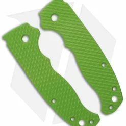 Flytanium Custom Wavelength Green G-10 Scales For Demko AD 20.5 Knife