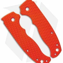 Flytanium Custom Wavelength Orange G-10 Scales For Demko AD 20.5 Knife