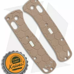 Glow Rhino Benchmade Mini Bugout G-10 Scales With Tritium Insert (Tan) 7 Glow Rhino Benchmade Mini Bugout G-10 Scales With Tritium Insert (Tan) -American Made Knives Sales Store Glow Rhino Customs Mini Bugout Tan BHQ 139594 jr bottlecap