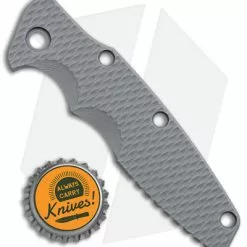Hinderer Knives 3.5" Eklipse G-10 Scale (Gray) 5 Hinderer Knives 3.5" Eklipse G-10 Scale (Gray) -American Made Knives Sales Store Hinderer Knives 3.5in Eklipse Gray G 10 Textured Replacement Scale BHQ 142961 jr bottlecap