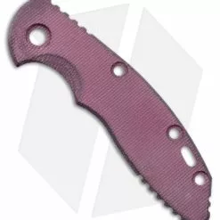 Hinderer Knives 3" XM-18 Burgundy Smooth Micarta Replacement Scale