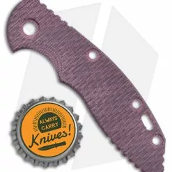 Hinderer Knives 3" XM-18 Burgundy Textured Micarta Replacement Scale -American Made Knives Sales Store Hinderer Knives 3in XM 18 Burgundy Textured Micarta Replacement Scale BHQ 179570 jr bottlecap