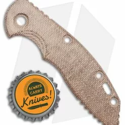 Hinderer Knives 3" XM-18 Natural Smooth Micarta Replacement Scale -American Made Knives Sales Store Hinderer Knives 3in XM 18 Natural Smooth Micarta Replacement Scale BHQ 179574 jr bottlecap