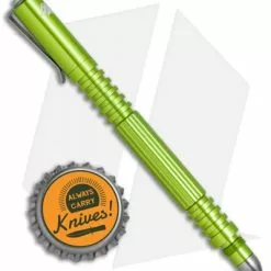 Hinderer Knives Aluminum Investigator Pen (Toxic Green Anodized) -American Made Knives Sales Store Hinderer Knives Aluminum Investigator Pen Toxic Green Anodized BHQ 80592 jr bottlecap