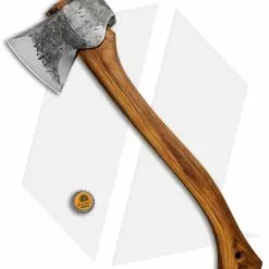 Hoffman Blacksmithing 20" Wasatch Axe W/ Ground Bevels - Natural Finish -American Made Knives Sales Store Hoffman Blacksmithing 20in Wasatch Ground Bevels Natural Finish BHQ 37117 jr bottlecap