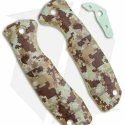Honey Badger Knives Large Handle Set Camo G-10