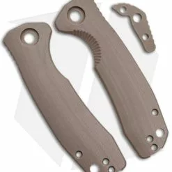 Honey Badger Knives Small Handle Set Desert Tan G-10