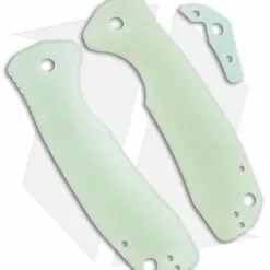 Honey Badger Knives Large Handle Set Jade G-10