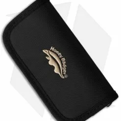 Honey Badger Knives Zipper Pouch Black