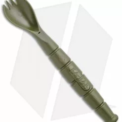 Ka-Bar Field Kit Spork/Knife 3 Pack (Black, Brown, OD Green) -American Made Knives Sales Store Ka Bar Field Kit Spork Knife 3 Pack KA9909MIL BHQ 96334 jr green