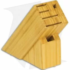 Kershaw Bamboo Slimline 6 Slot Kitchen Knife Block DM0847