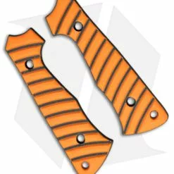 Kilroy's Workshop Mini-Hawk Orange/Black G-10 Scales