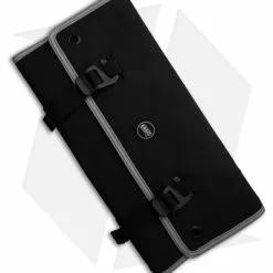 Knafs Co. KNAFS Burrito Grande EDC Storage Roll Carry Case - Black Waxed Canvas