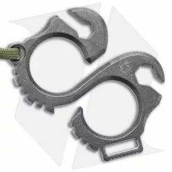 Koch Tools Solo 2.1 EDC Keychain Pocket Tool - Stonewash Titanium