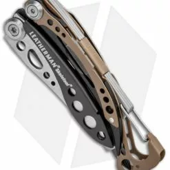 Leatherman Skeletool Multi Tool Coyote Tan (7-in-1) 832198 -American Made Knives Sales Store Leatherman Skeletool Multi Tool Coyote Tan 7 in 1 832198 BHQ 96253 jr spine