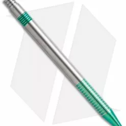 Matthew Martin Tactical 375 Series Unique #1 Green Ano Titanium Click Pen