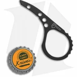 One Asterisk Industries One Asterisk DSR 6034 Defense Safety Ring For Kershaw Emerson (Black) 1* -American Made Knives Sales Store One Asterisk DSR 6034 Defense Safety Ring for Kershaw Emerson black BHQ 71216 er bottlecap