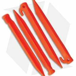 Ontario Knife Company Ontario Jericho Vampyr 9" Tent Stakes 4-Pack (Orange) 0414OR