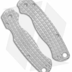 Original GOAT Spyderco PM2 Replacement Scales - Pineapple/Aluminum/Buff