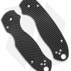 Original GOAT Spyderco Para 3 Replacement Scales - OG1/Aluminum/Black
