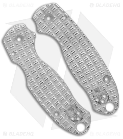 Original GOAT Spyderco Para 3 Replacement Scales - Pineapple/Aluminum/Buff 1 Original GOAT Spyderco Para 3 Replacement Scales - Pineapple/Aluminum/Buff