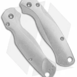 Flytanium Custom Titanium Lotus Scales For Spyderco Paramilitary 2