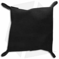 PNW Bushcraft EDC Travel/Dump Tray - Black Waxed Canvas -American Made Knives Sales Store PNWBushcraft Black Waxed Canvas Travel Dump Tray BHQ 176407 jr bottom