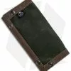PNW Bushcraft EDC Travel/Dump Tray - Brown/OD Green Waxed Canvas