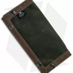 PNW Bushcraft EDC Travel/Dump Tray - Brown/OD Green Waxed Canvas