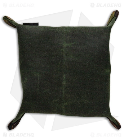 PNW Bushcraft EDC Travel/Dump Tray - Camo/OD Green Waxed Canvas 3 PNW Bushcraft EDC Travel/Dump Tray - Camo/OD Green Waxed Canvas - Image 3