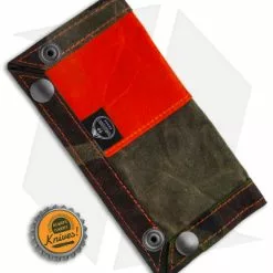PNW Bushcraft EDC Travel Tray - Camo/Orange Waxed Canvas 7 PNW Bushcraft EDC Travel Tray - Camo/Orange Waxed Canvas -American Made Knives Sales Store PNWBushcraft Camo Orange Waxed Canvas EDC Travel Tray BHQ 176403 jr bottlecap