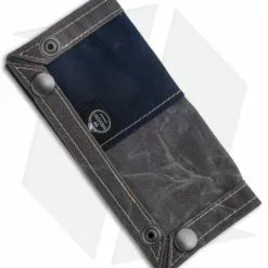 PNW Bushcraft EDC Travel Tray - Gray/Navy Waxed Canvas