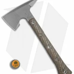 RMJ Tactical Jenny Wren 11.5" Tomahawk Axe Hyena Brown G-10 (Tungsten Cerakote) 7 RMJ Tactical Jenny Wren 11.5" Tomahawk Axe Hyena Brown G-10 (Tungsten Cerakote) -American Made Knives Sales Store RMJ Tactical Jenny Tomahawk Axe Hyena Brown G10 tungsten cerakote BHQ 75933 er bottlecap