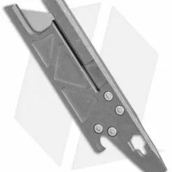 Todd Rexford Knives Rexford Knives RUT V3 Titanium Utility Tool Razor Blade (Triangle Pattern) -American Made Knives Sales Store Rexford Knives RUT V3 Ti utility tool razor blade triangle pattern BHQ 77945 er spine