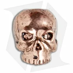 Schmuckatelli Original Classic Skull Lanyard Bead (Antique Copper)