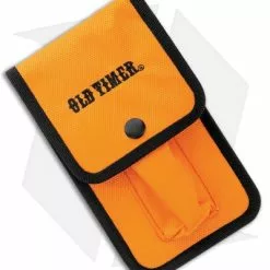 Schrade Old Timer Interchangeable Switch-It Knife Black/Orange Polymer 1129767 -American Made Knives Sales Store Schrade Old Timer Switch It Orange BHQ 116628 jr sheath