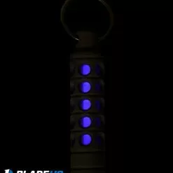 Spalinger Gear Aluminum Round Grooved Lantern (Blasted) -American Made Knives Sales Store Spalinger Gear Aluminum Round Grooved Lantern Blasted BHQ 85712 jr purple glow