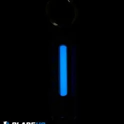 Spalinger Gear Titanium Round Lantern (Blasted Dark Blue Ano) -American Made Knives Sales Store Spalinger Gear Ti Round Lantern Blasted Dark Blue Ano BHQ 85717 jr blue glow