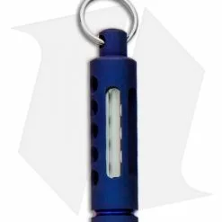Spalinger Gear Titanium Round Lantern (Blasted Dark Blue Ano) -American Made Knives Sales Store Spalinger Gear Ti Round Lantern Blasted Dark Blue Ano BHQ 85717 jr green