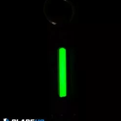 Spalinger Gear Titanium Round Lantern (Blasted Dark Blue Ano) -American Made Knives Sales Store Spalinger Gear Ti Round Lantern Blasted Dark Blue Ano BHQ 85717 jr green glow