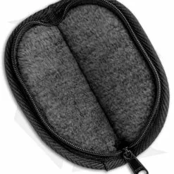 Spyderco Small Knife Zippered Pouch Travel Case C18NC -American Made Knives Sales Store Spyderco Small Knife Zippered Pouch Travel Case BHQ 115757 jr open