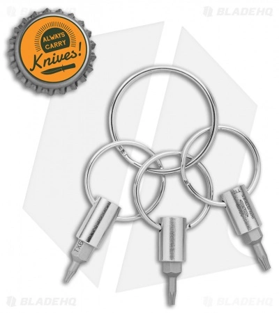 Squid Industries Key Chain Torx Driver Set (T6, T8, T10) 2 Squid Industries Key Chain Torx Driver Set (T6, T8, T10) - Image 2
