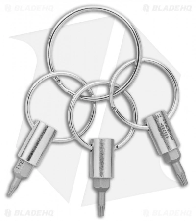 Squid Industries Key Chain Torx Driver Set (T6, T8, T10) 1 Squid Industries Key Chain Torx Driver Set (T6, T8, T10)