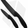 Stone River Gear Two Piece Black Ceramic Knife Set - SRG23CKB
